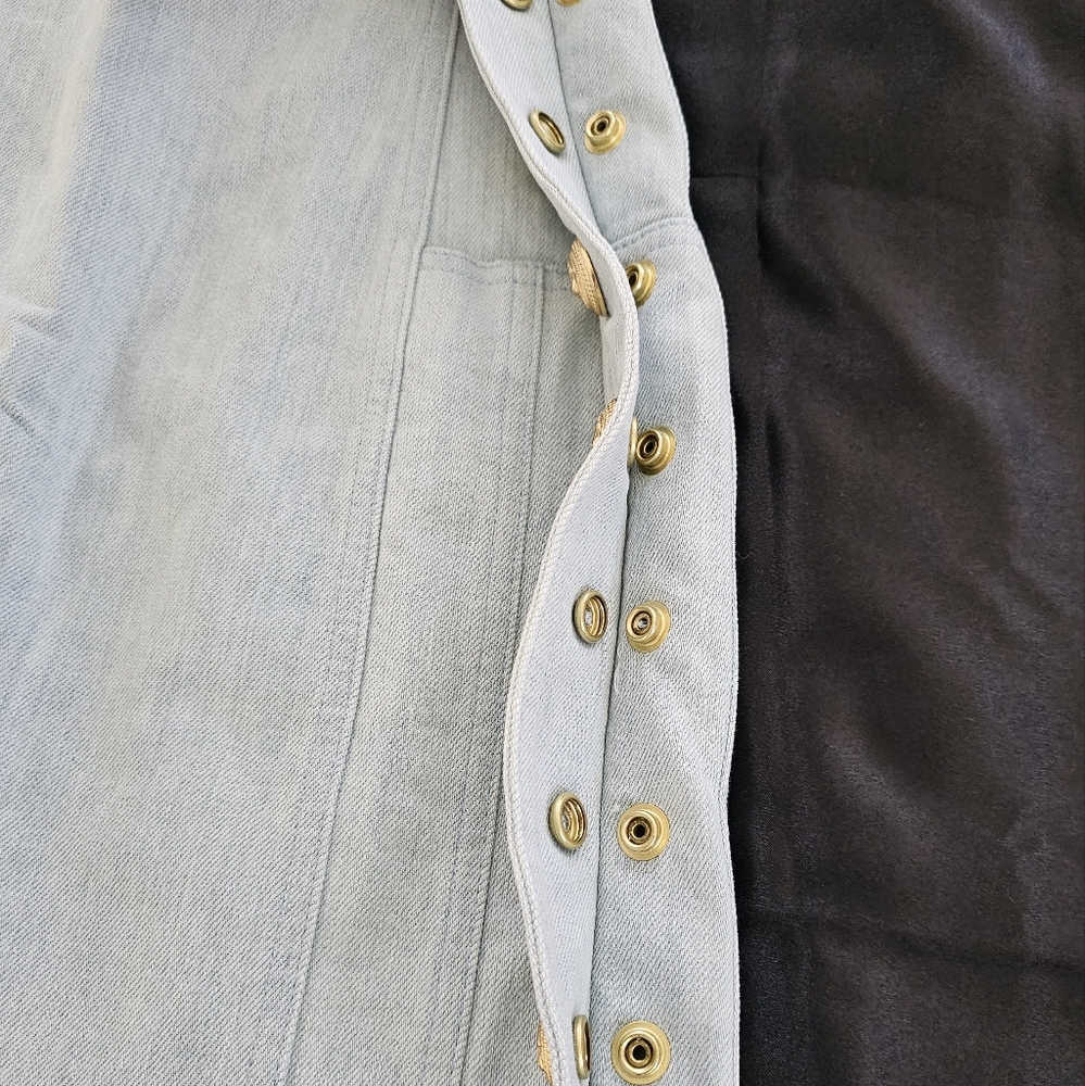 Balmain Women's Denim Skirt - Picture 9 of 16